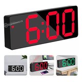 Relógio Digital Led Alarme Eletrônico Termômetro Sala Quarto