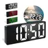 Relógio Digital Led De Mesa Parede Despertador Com Alarme Nf