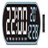 Relógio Digital Parede LED Digital Grande Com Data E Termômetro - Preto