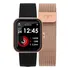 Relógio Digital Smartwatch Technos Connect Max Rose Gold Bh Cor Da Caixa Rosa Cor Da Pulseira Preto E Rosa Cor Do Bisel Rosa Desenho Da Pulseira Mesh