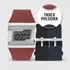 Relógio Digital Troca Pulseiras Com Kit Pulseira Em Silicone Na Cor Vermelho, Preto E Azul À Prova D' Água Resistência 10 Atm Com Cronômetro, Alarme, Calendário E Iluminação Noturna - Fzn/t8n Mormaii