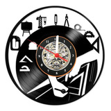 Relogio Disco De Vinil
