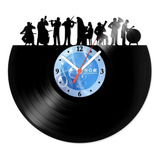 Relógio Disco De Vinil Música Orquestra
