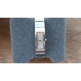 Relogio Dkny Joia Feminino Retangular Bracelete Aço Impecave