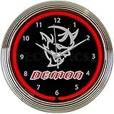 Relógio Dodge SRT Demon Red Neon