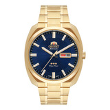 Relogio Dourado Automatico Orient