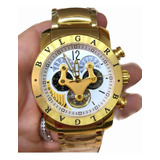 Relogio Dourado Hibryd Venom