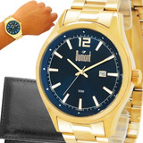 Relogio Dourado Masculino Dumont