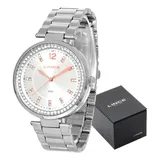 Relogio Dourado Pulso Feminino