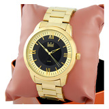 Relogio Dumont Masculino Dourado