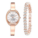 Relogio E Pulseira Feminino