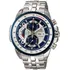Relogio Edifice Ef-558d-2avudf Prata Fundo Azul Com Caixa 