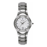 Relógio Feminino Bulova Wb29278s Com 22 Diamantes Luxo