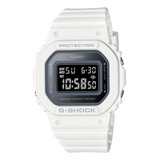 Relógio Feminino Casio G shock Gmd s5600 7dr E Cor Da Correia Branco Cor Do Bisel Branco Cor Do Fundo Preto