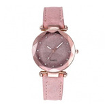 Relógio Feminino Céu Estrelado Quartz Luxo