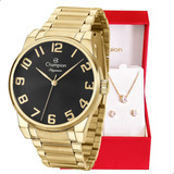 Relogio Feminino Champion Dourado