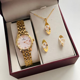 Relogio Feminino Champion Dourado
