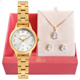 Relogio Feminino Condor Dourado