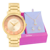 Relogio Feminino Condor Dourado