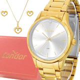Relogio Feminino Condor Dourado
