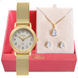 Relogio Feminino Condor Dourado