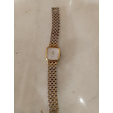 Relógio Feminino Cosmos Dourado Movimento Quartz