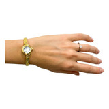 Relogio Feminino Delicado Dourado