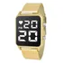 Relógio Feminino Digital Led Dourado Lindo Original Promoção