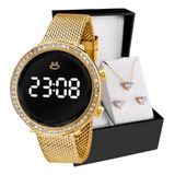 Relogio Feminino Digital Led