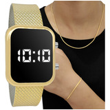 Relogio Feminino Digital Led