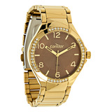 Relógio Feminino Dourado Brinde Sortido Copc21aeas k4m Condor
