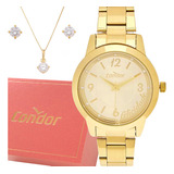 Relogio Feminino Dourado Condor