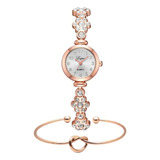 Relogio Feminino Dourado Quartz