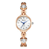 Relogio Feminino Dourado Quartz