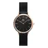 Relógio Feminino Dourado Rosé Preto Saint Germain Houston Rosé Gold 32mm Fundo Preto