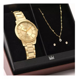 Relogio Feminino Dumont Dourado