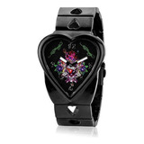 Relogio Feminino Edhardy Coracao