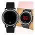 Relogio Feminino Led Aço Inoxidavel Silicone Digital Strass