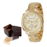 Relógio Feminino Michael Kors Mk5247 Dourado Original Nf e