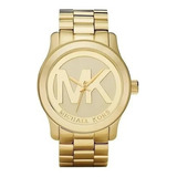 Relógio Feminino Michael Kors Mk5473 Banhado A Ouro 18k + Cor Da Correia Dourado Cor Do Bisel Dourado Cor Do Fundo Dourado