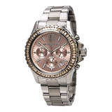 Relógio Feminino Michael Kors Mk5870 Cravejado Rose C/nota