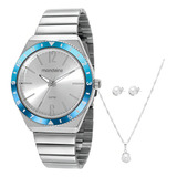 Relogio Feminino Mondaine Prateado