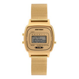 Relógio Feminino Mormaii Digital Mo13722c 7d   Dourado