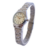 Relogio Feminino Prateado Pequeno