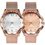 Relogio Feminino Quartz Redondo Rose Pequeno Relogio Analogico Original Boutique Casual Kit Fast Send