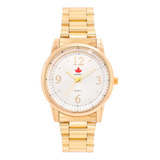 Relógio Feminino Quebec Original Dourado Lançamento