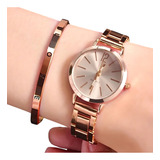 Relogio Feminino Rose Gold