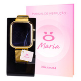 Relogio Feminino Strass Aco