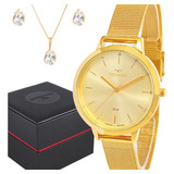 Relogio Feminino Technos Dourado