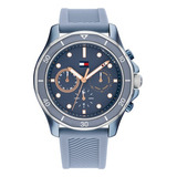 Tommy Hilfiger Relógio feminino de aço inoxidável e pulseira de elos, cor:  prata (modelo: 1782512), Prata